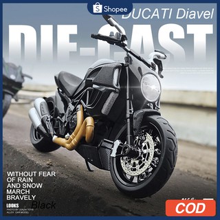 1/12 Ducati diavel & Kawasaki motorcycle alloy car model toy car toy model car model collection