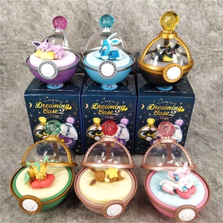 Mystery Boxes Pokémon Pokemon Sleeping Eeveelution Transparent Poké Ball Gashapon Toys Figure
