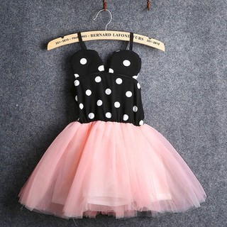 littlekids Pink Baby Girls Lace Dress Cute Princess Dress