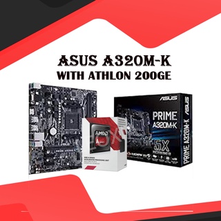 Asus PRIME A320M-K With AMD Athlon 200GE 3.2GHz BUNDLE (1)