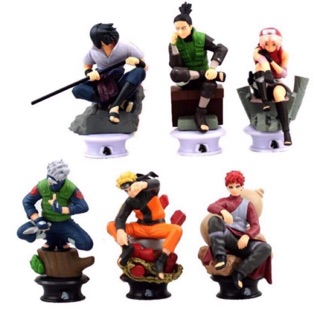 Naruto Anime 19th Generation Set Of 6 Figure
