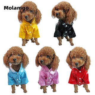 MOLAMGO Reflective Raincoat Pet Dog Clothes