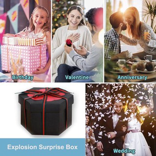 Surprise Explosion Box DIY Photo Memory Album Anniversary gifts Valentine's S2G7 (6)
