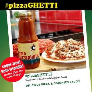 GREENDAHAN /PerfectMatch Keto Spaghetti Sauce - #itsmepizzaghetti 350ml / Sugar-Free