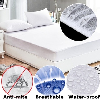 bedding Bedsheets ☃Waterproof Mattress Protector Bed Cover Soft Hypoallergenic❈