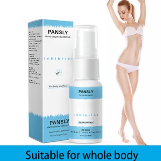 Painless Hair Inhibitor Removal Serum Oil Spray Beard Bikini Intimate Inhibitor Hair Pansly Hair Remover Oil Drop shipping