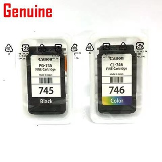 Canon black PG745 /color CL746 Genuine Ink Cartridge Compatible with PIXMA iP2870, iP2870S, iP2872, MG2470, MG2570, MG2570S, MG2970, MX497, TS207