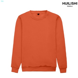 ❈﹊▧Unisex Plain Pullover Crew Neck Sweater for Men &Women (1)