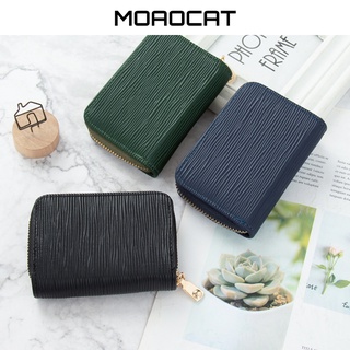 【EYB】Korean Style Solid Color Anti-Degaussing Simple Multi-Functional Mini Card Holder Card Holder Women's Wallet