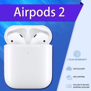 [Local stock] Brand new unopened AirPods 2 original Bluetooth headset with one-year warranty