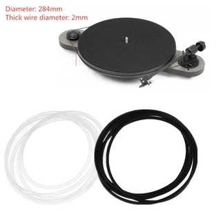 WU 284mm Round Section Turntable Belt LP Vinyl Record Player Phonograph Accessories