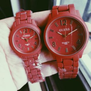 Guess Watch Matte Color with free box & Battery