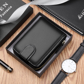 Clutches Genuine Leather Card Bag Male Card Holder ID Bag Wallet Vehicle Licens One-Piece Bag Large