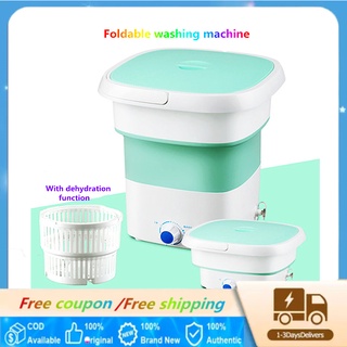 Mini washing machine/Foldable washing machine for easy storage (equipped with dewatering) (2)