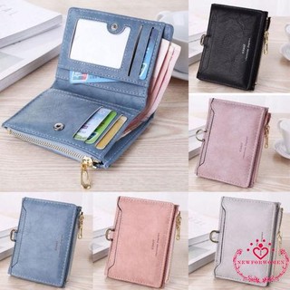 FNN-New Womens Leather Small Mini Wallet Card (1)