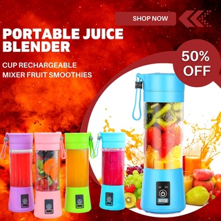 Trending Portable Juice Blender Blender Portable Juicer Usb Cup Rechargeable Mixer Fruit Smoothies