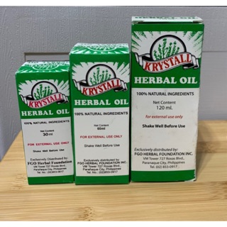 FGO Krystall Herbal Oil