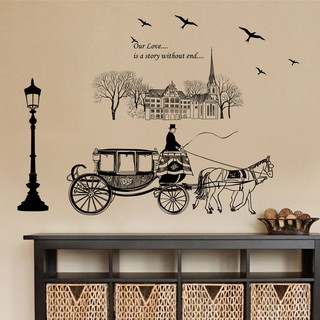 WALL STICKER OUR LOVE IS THE STORY WITHOUT END