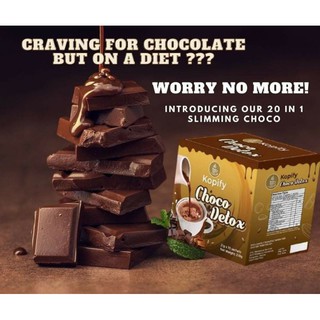 Kopify Choco Detox 20 in 1 Slimming & Whitening & Healthy (with Stevia)