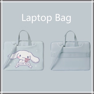 ⭐️cinnamoroll⭐️PU Waterproof Computer bag Cartoon Sanrio laptop bag 11 12 13 14 15.6 inch