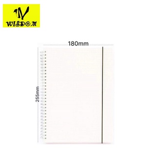 ❁♧WISDOM 8518 B5 NOTEBOOK (pp cover & rope)