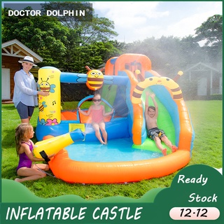 Children's Bouncy inflatable castle castle inflatable slide inflatable playground (1)