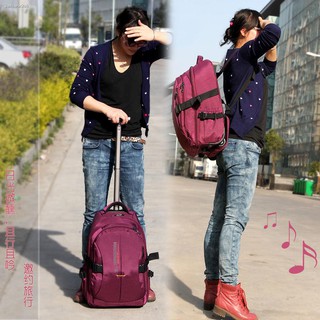 №Wang Zifang trolley backpack shoulder bag middle school student trolley school bag high school stud