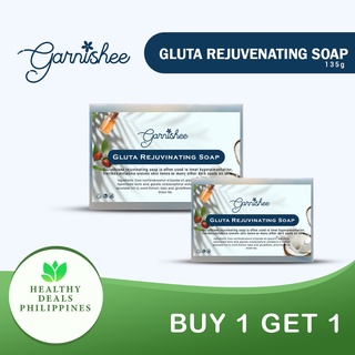 Buy 1 Get 1 Garnishee Gluta Rejuvenating Soap 135g | Face & Body Soap | Acne Marks | Whitening Soap