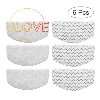 6Pcs Steam Mop Pads Mop Cloth Cover for Bissell PowerFresh 1806 1940