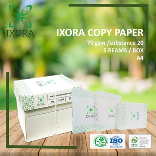 Ixora Copy Paper 70 gsm 5 reams A4