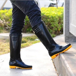 Women Shoes✑۞┅【LS】High Cut Rain Boots (Bota) unisex size (40-44)