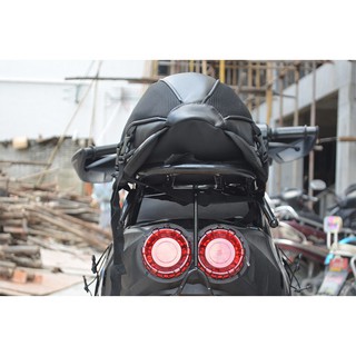 【Fast Delivery】Motorcycle Tail Bag Motorbike Seat Rear Bag Saddle Carry Bag (7)