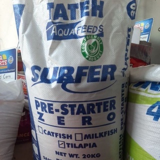 Tateh Pre-starter Zero 1 sack ,20kgs Fish Food