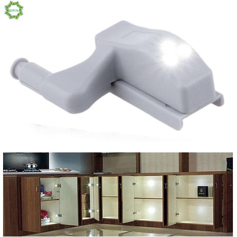 [COD/QIPIN] Cabinet Cupboard Closet Wardrobe Door Inner Hinge LED Sensor Light For Kitchen 1pc