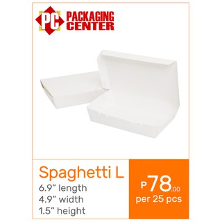 Spaghetti Meal Box Large by 25pcs per pack, COD Nationwide!