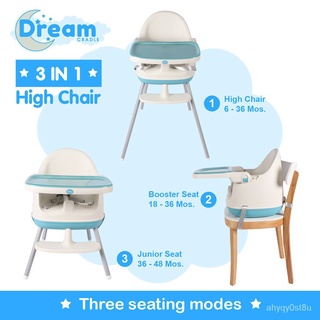 nweDream Cradle 3 in 1 Baby Dining High Chair ApEv (7)