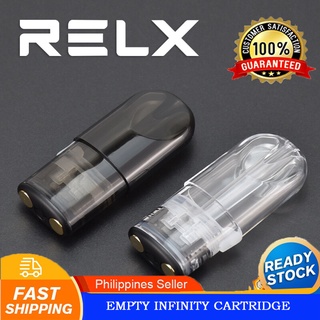 Relx 2ml empty refillable infinity cartridge essential cartridge empty pods