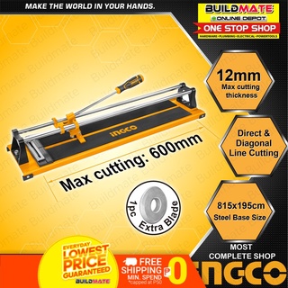 INGCO Manual Tile Cutter 600mm HTC04600 •BUILDMATE• IHT