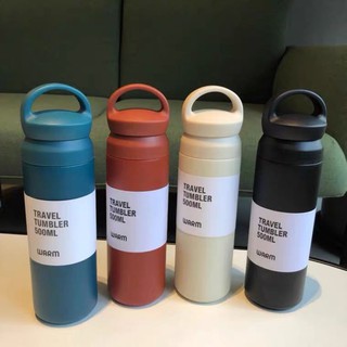 Stainless Steel Thermos Cups Mugs Thermal Water Bottle 350/500ml Coffee cup(hot and cold)