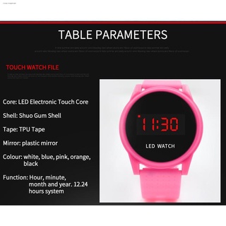watchesdisplay box✺✟Touch Screen Watch Simple Design Digital Display Wristwatch