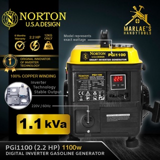 Norton Digital Inverter Gasoline Generator PGi1100 (1100W)