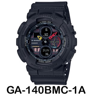 100% Authentic Casio G Shock GA-140BMC-1A