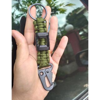 HIGH QUALITY PARACORD KEYCHAIN WITH BOTTLE OPENER