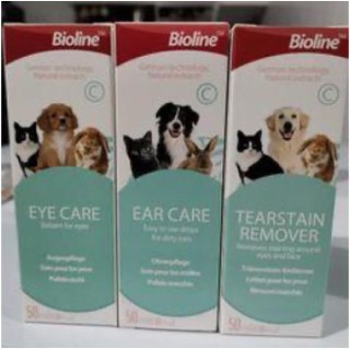 Bioline Eye Care, Ear Care and Tearstain Remover