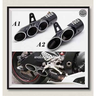 General motorcycle exhaust muffler tube carbon canister tube toce improved exhaust muffler tube