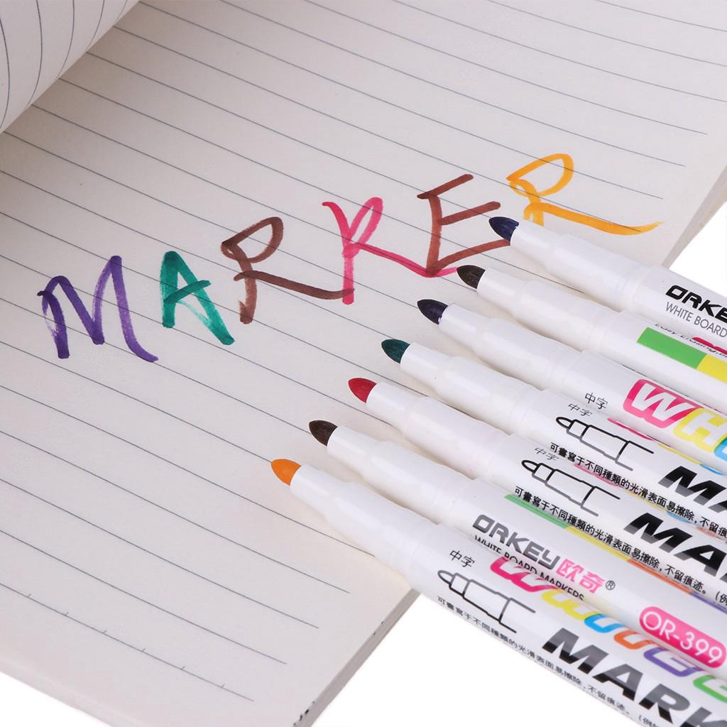 12 Colors Whiteboard Marker Pen Non Toxic Dry Erase