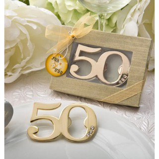 50th number wedding/birthday bottle opener SOUVENIR/GIVEAWAYS