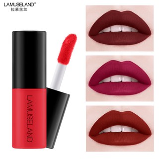 LAMUSELAND Lip Gloss Waterproof Lipstick Lip Gloss Lip Makeup Lip Tint Cosmetics