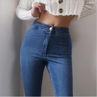 High Waist Pants Jeans Skinny 6 Colors For Women