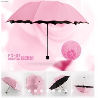 Umbrellas☸Magic UV Folding Sun / Rain Windproof Flowering Umbrella 4 Layers ( length=100cm)